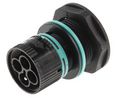Steckverbinder, IP68, Stecker, 4 Contacts, Schraube